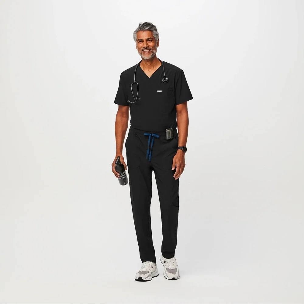 Figs Slim Cairo FREEx Lined Cargo Scrub Pants Size L/T